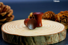 Load image into Gallery viewer, Blood Wood Mayan Plugs