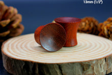 Load image into Gallery viewer, Blood Wood Mayan Plugs