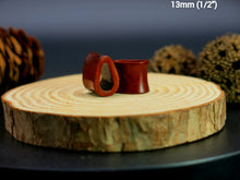 Load image into Gallery viewer, Blood Wood Tall Teardrop Tunnels