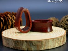 Load image into Gallery viewer, Blood Wood Tall Teardrop Tunnels