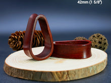 Load image into Gallery viewer, Blood Wood Tall Teardrop Tunnels