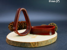 Load image into Gallery viewer, Blood Wood Tall Teardrop Tunnels