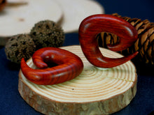 Load image into Gallery viewer, Blood Wood Tri Spirals