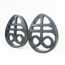 Load image into Gallery viewer, Big Gauge Dark Raintree Teardrop Brimstone Plugs