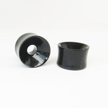 Load image into Gallery viewer, Buffalo Horn Deep Concave Small Bore Tunnels