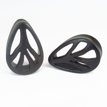 Load image into Gallery viewer, Art Nouveau Dark Raintree Teardrop Plugs 3