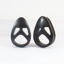 Load image into Gallery viewer, Art Nouveau Dark Raintree Teardrop Plugs 8