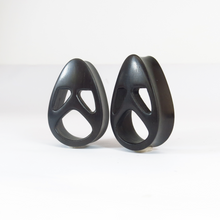 Load image into Gallery viewer, Art Nouveau Dark Raintree Teardrop Plugs 8