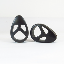 Load image into Gallery viewer, Art Nouveau Dark Raintree Teardrop Plugs 8