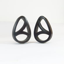 Load image into Gallery viewer, Art Nouveau Dark Raintree Teardrop Plugs 7