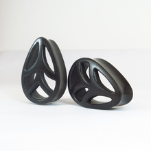 Load image into Gallery viewer, Art Nouveau Dark Raintree Teardrop Plugs 9
