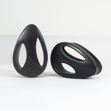 Load image into Gallery viewer, Art Nouveau Dark Raintree Teardrop Plugs 6