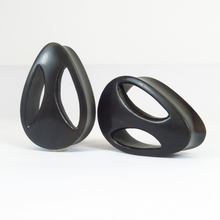 Load image into Gallery viewer, Art Nouveau Dark Raintree Teardrop Plugs 2