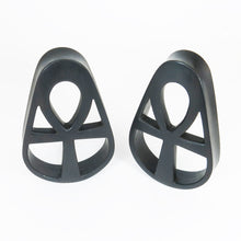 Load image into Gallery viewer, Big Gauge Dark Raintree Wood Key of Life Plugs