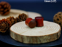 Load image into Gallery viewer, Blood Wood Regular Plugs