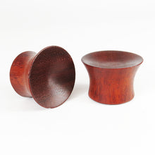 Load image into Gallery viewer, Blood Wood Mayan Plugs