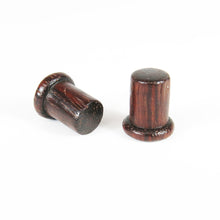 Load image into Gallery viewer, Blood Wood Septum Retainer Plugs