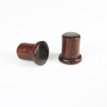 Load image into Gallery viewer, Blood Wood Septum Retainer Plugs