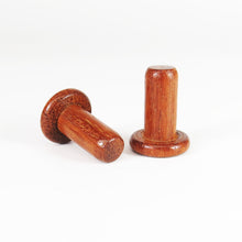 Load image into Gallery viewer, Blood Wood Labret Plugs
