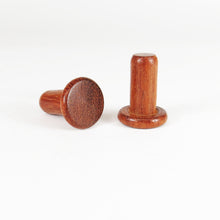 Load image into Gallery viewer, Blood Wood Labret Plugs
