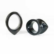 Load image into Gallery viewer, Buffalo Horn Geometric Teardrop Tunnels