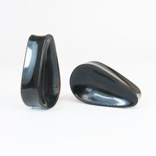 Load image into Gallery viewer, Buffalo Horn Concave Tall Teardrop Plugs