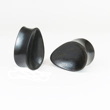 Load image into Gallery viewer, Dark Raintree Classic Concave Teardrop Plugs