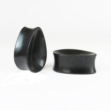 Load image into Gallery viewer, Dark Raintree Classic Concave Teardrop Plugs