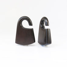 Load image into Gallery viewer, Black Wood Hmong Ear Weights