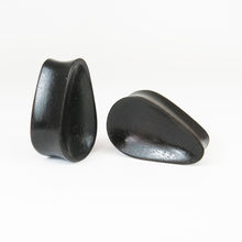 Load image into Gallery viewer, Dark Raintree Concave Tall Teardrop Plugs