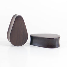 Load image into Gallery viewer, Dark Raintree Tall Teardrop Plugs