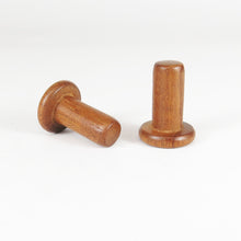 Load image into Gallery viewer, Fijian Mahogany Labret Plugs