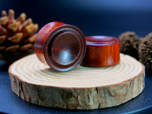 Load image into Gallery viewer, Blood Wood Carved Plugs
