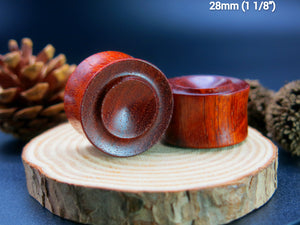 Blood Wood Carved Plugs