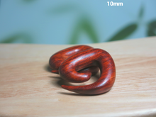 Load image into Gallery viewer, Blood Wood Tri Spirals