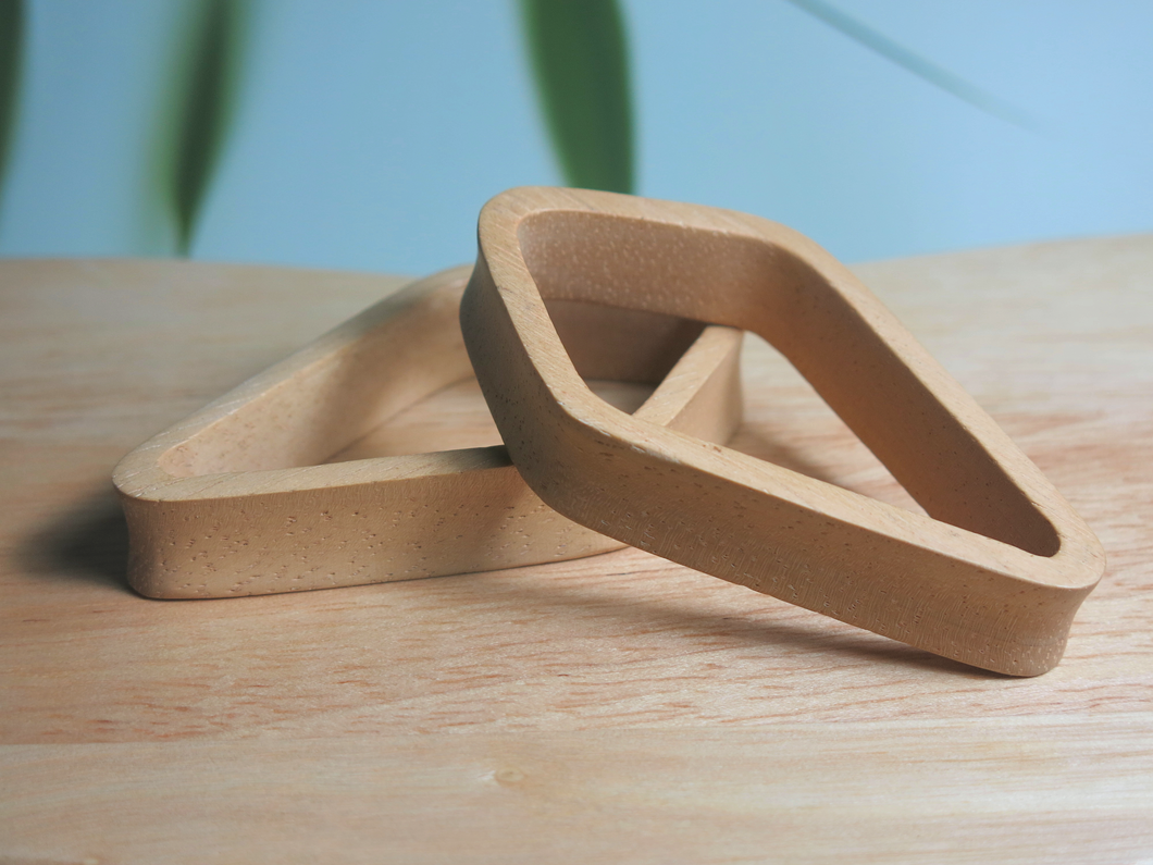 Hevea Wood Crystal Tunnels