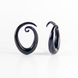 Buffalo Horn Teardrop Coils for Hanging Jewelry