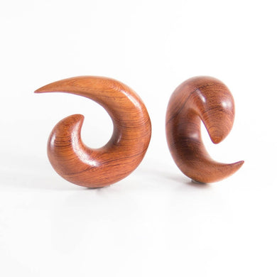 Red Wood Ear Spirals