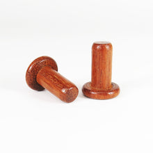 Load image into Gallery viewer, Blood Wood Labret Plugs
