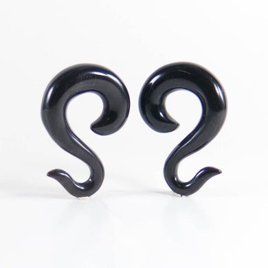 Buffalo Horn Hook Earrings