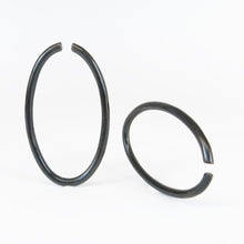 Load image into Gallery viewer, Buffalo Horn Oval Hoops
