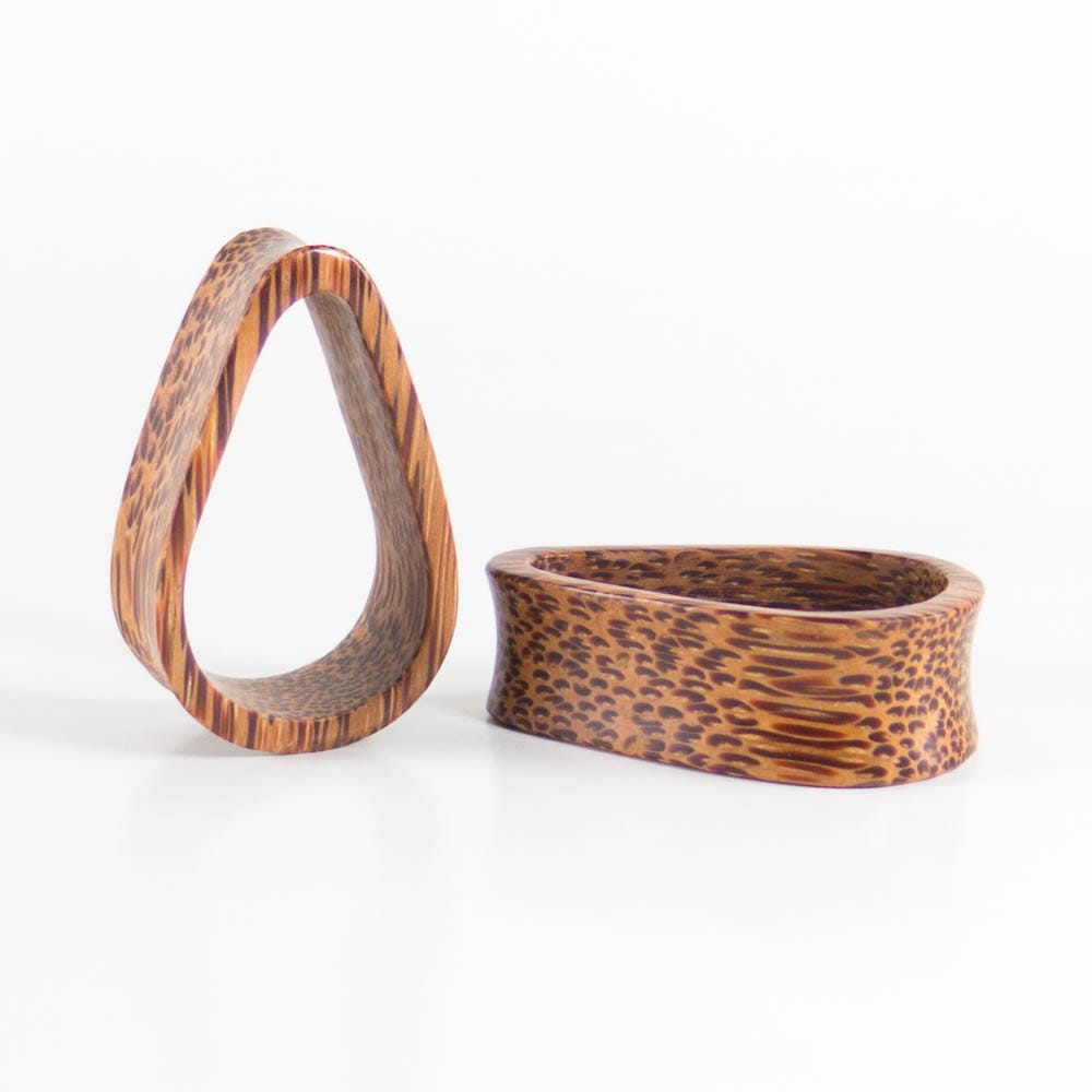 Coconut Palm Double Flared Tall Teardrop Tunnels